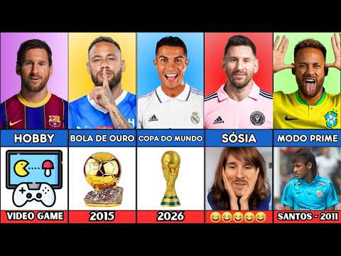 Neymar Jr VS Cristiano Ronaldo VS Lionel Messi -  O Duelo FINAL das LENDAS!