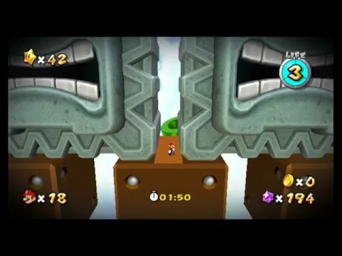 Super Mario Galaxy 2 - 42 - Big Wigglers Speed Run - Wii Let's Play