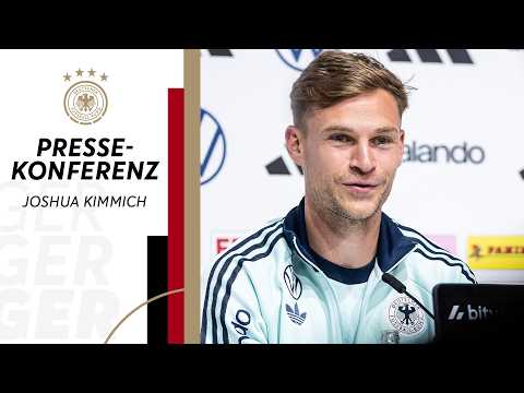 RE-LIVE | Pressekonferenz der Nationalmannschaft mit Kapitän Joshua Kimmich