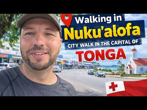 Walking in Nuku'alofa • City Walk in the Capital of Tonga