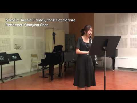 Malcolm Arnold: Fantasy for B flat clarinet