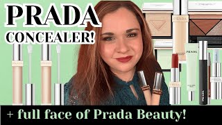 NEW PRADA BEAUTY CONCEALER REVIEW!! and FULL FACE of PRADA BEAUTY!