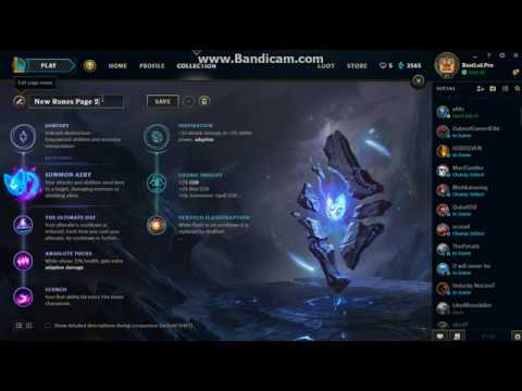 Sona runes !
