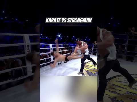 KARATE VS Strongman