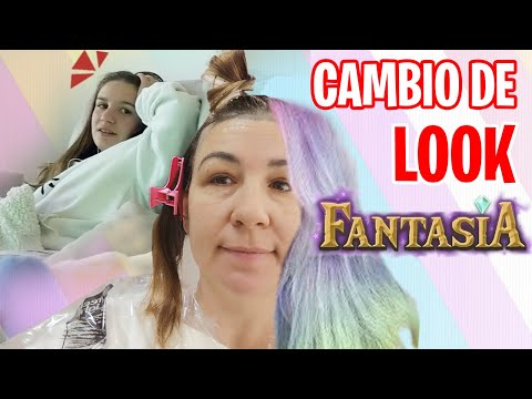 CAMBIO de LOOK ¡¡EXTREMO!! de FANTASÍA ¿Arriesgado tinte de pelo?