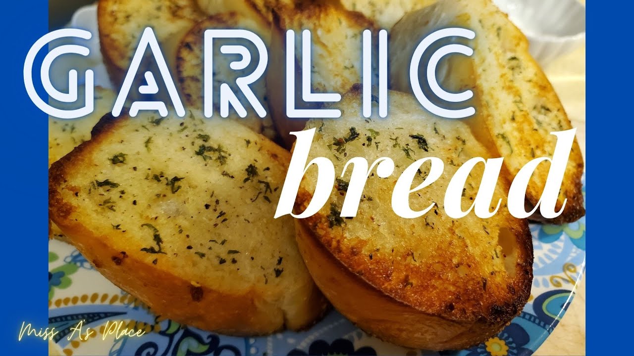 GARLIC BREAD! Using compound butter, quick, easy and delicious! Great for Thanksgiving or Christmas!