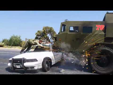 GTA 5 INTENSE CHERNOBOG CRASHES   IMPACT COMPILATION #21