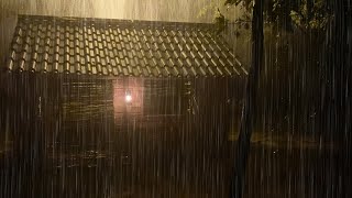 Try listening for 3 minutes - You Will Sleep Soundly with Rain &amp; Thunder in the Farm house at Night