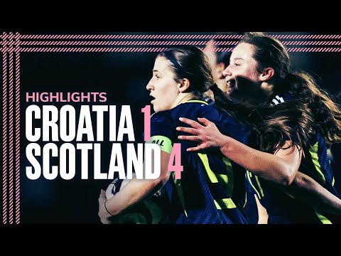 Croatia 1-4 Scotland Women's Under-19s | UEFA Women's EURO Qualifying | Highlights