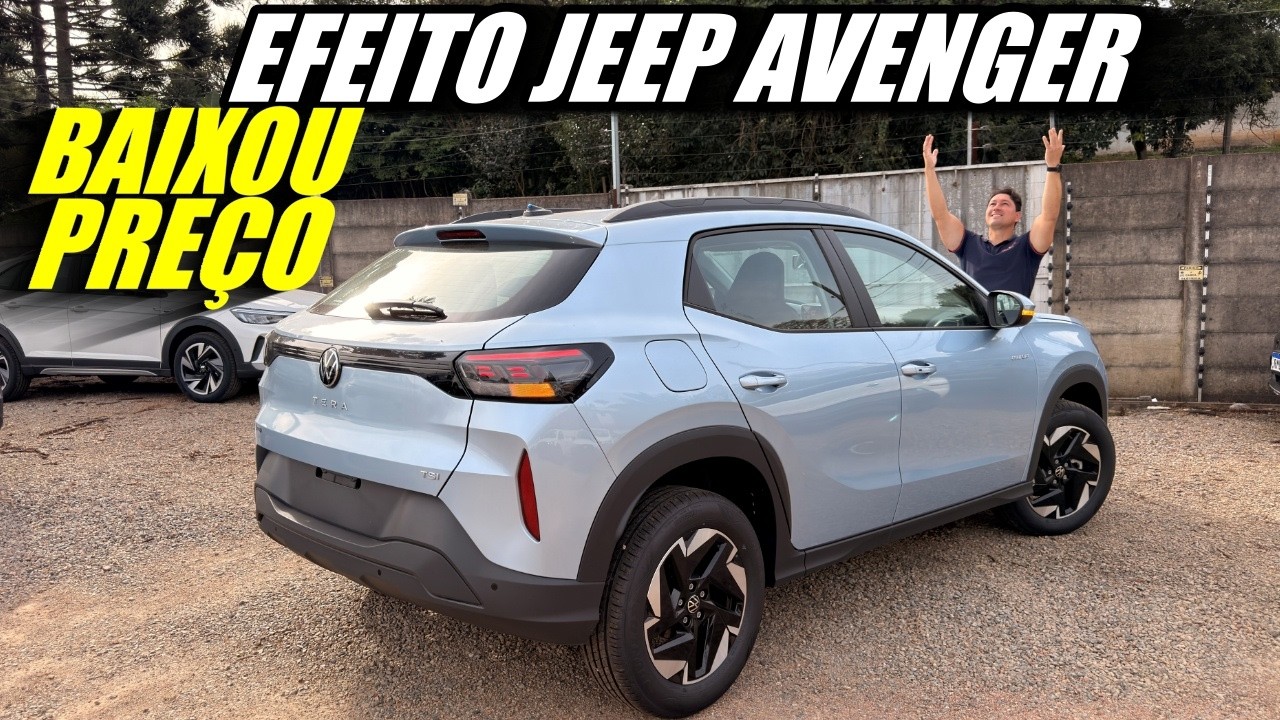 BAIXOU O PREÇO VW TERA COMFORT - EFEITO JEEP AVENGER 2027?