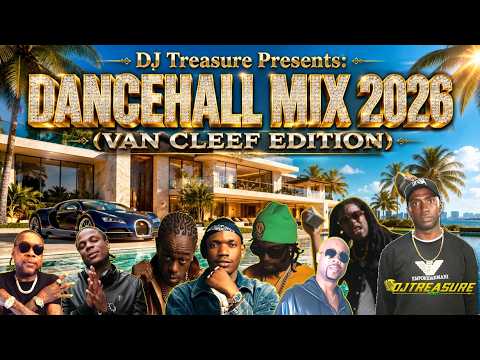 DANCEHALL MIX 2026 RAW | Vybz Kartel, Masicka, Malie Donn, Skippa, Squash, Alkaline | VAN CLEEF