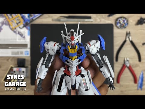 Gundam Aerial HG 1/144 | ASMR BUILD | The Witch From Mercury