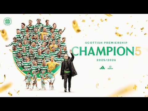 FC Celtic Glascow Champions 2025 / 2026