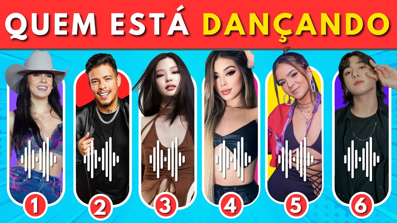 ADIVINHE QUEM ESTÁ DANÇANDO  | TIKTOK | DESAFIO MUSICAL #4