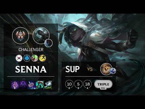Senna Support vs Bard - KR Challenger Patch 10.9