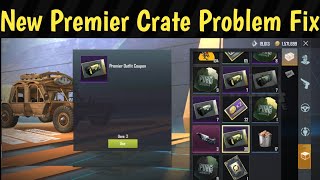 How to fix new premiere outfit crate problem in pubg mobile lite | BGMI Lite Crate opening trick |
