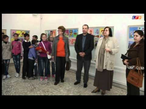 Operele de artă ale elevilor din Amzacea, Movilița și Techirghiol au fost expuse - Litoral TV
