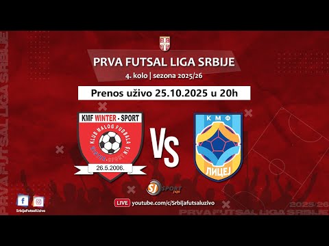 KMF Winter sport - KMF Licej | Prva futsal liga Srbije