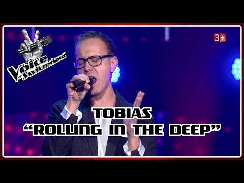 Tobias Degen - Rolling In The Deep | Blind Auditions | The Voice of Switzerland
