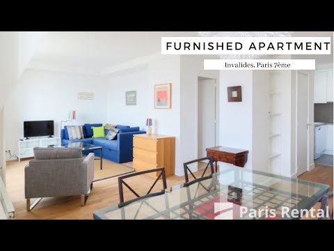 Furnished Paris Apartment Tour | Invalides | PARISRENTAL - REF. 19801