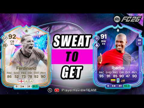 3⭐3⭐ Rio Ferdinand 92 ICON Swaps + 4⭐4⭐ Ibarbo 91 Fantasy UT Hero | Player's Review FC 26