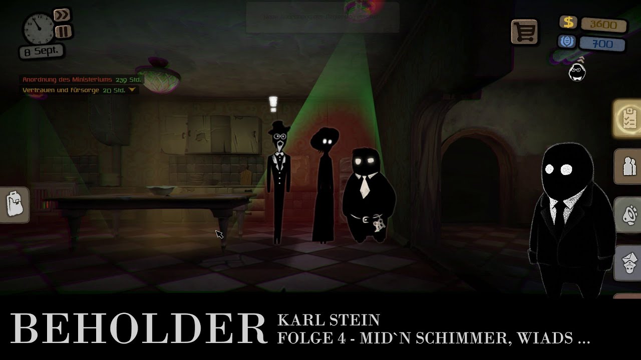 #BEHOLDER KARL STEIN - MID`N SCHIMMER, WIAD ES SCHLIMMA! - FOLGE 4