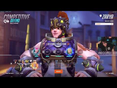 HARBLEU DOMINATES AS ZARYA - OVERWATCH 2 SEASON 5 TOP 500