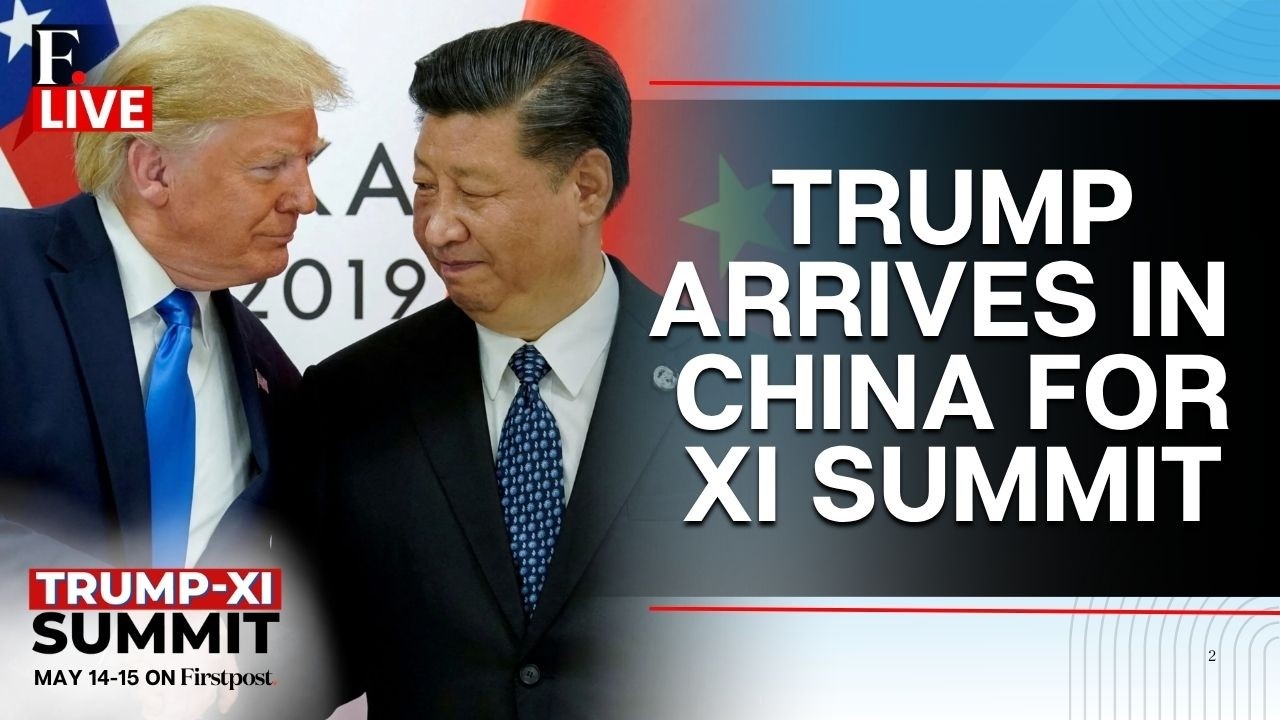 Trump Xi Jinping Meeting LIVE: Trump Lands In Beijing For High-Stakes Summit | World News