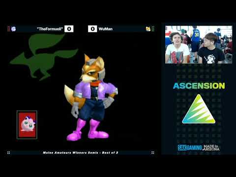 Ascension VII Melee Amateurs Winners Semis - SableGuy (Jigglypuff) vs WuMan (Fox)