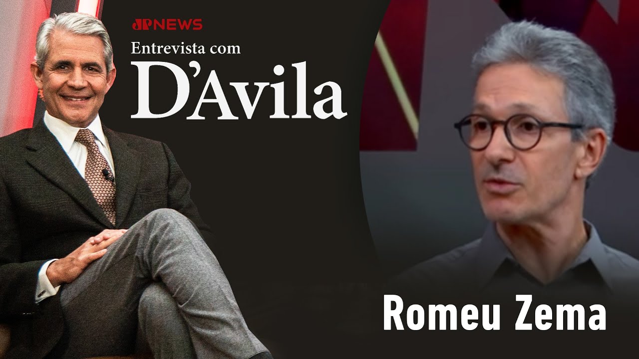Zema faz balanço da gestão em MG e fala das eleições de 2026 | ENTREVISTA COM D’AVILA - 03/04/2025