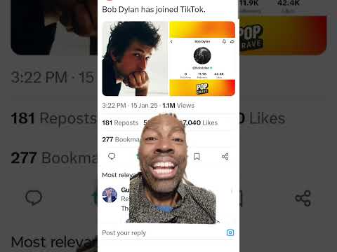 Bob Dylan Joins TikTok—Shocking Move Before the Ban!