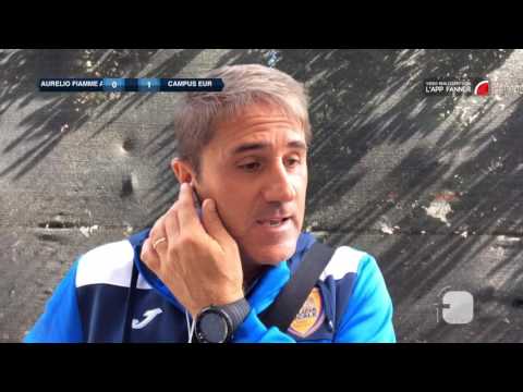 Aurelio Fiamme Azzurre 0-1 Campus Eur | Allievi Elite - 4ª | Intervista - Basoccu (EUR)