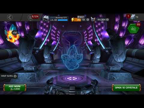 100 premium hero crystals opening.