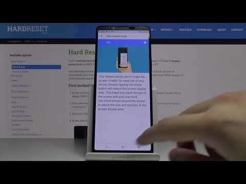 How to Enter One Hand Mode in SONY Xperia II – Make Screen Smaller