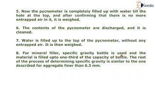Specific Gravity and Water Absorption Test - Highway Materials - Transportation Engineering - I
