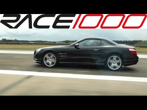 BMW M6 V10 vs. C63 AMG 487 vs. SL500 R231 (ECU) - ROLL RACE