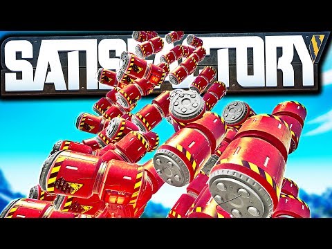 What to do with UNLIMITED Nobelisk Explosives! - Satisfactory Modded Let's Play Ep 9