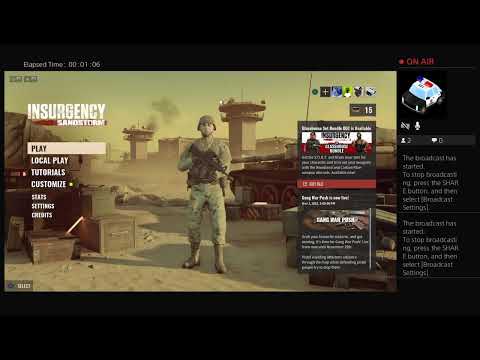 Sandstorm with friends