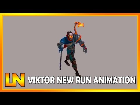 New Viktor Run Animation - Viktor Update | League of Legends 2018