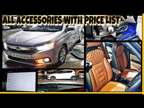 Best Modified HONDA AMAZE 2019》Adaptive Camera》BLINDSPOT MIRRORS》SeatCovers》DRL's》Eagle Eye LEDs