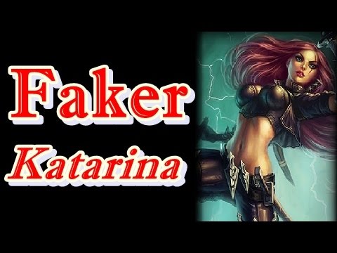 LOL Pro - Faker Katarina vs Annie - Korea SoloQ (Highlights)