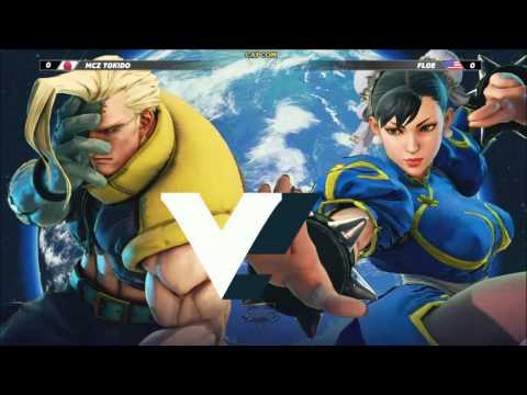 Street Fighter V: Mad Catz V Cup Day 1 - Team Mike Ross vs Team Combofiend - Tokido vs Floe