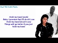 Michael Jackson - Hold My Hand (Lyrics) Ft Akon