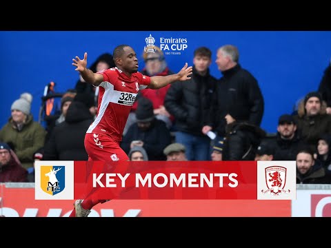 Mansfield Town v Middlesbrough | Key Moments | Third Round | Emirates FA Cup 2021-22