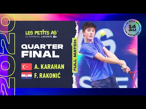 Les Petits As 2020 | Boys Quarterfinal | Atakan Karahan vs. Fran Rakonić