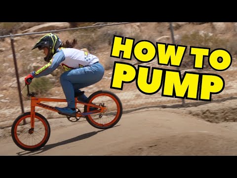 Learn how to pump your BMX Bike EASILY!