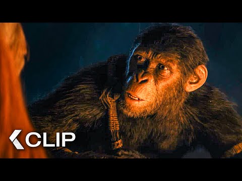 Mitleid mit Menschen! - PLANET DER AFFEN 4: New Kingdom Clip & Trailer German Deutsch (2024)