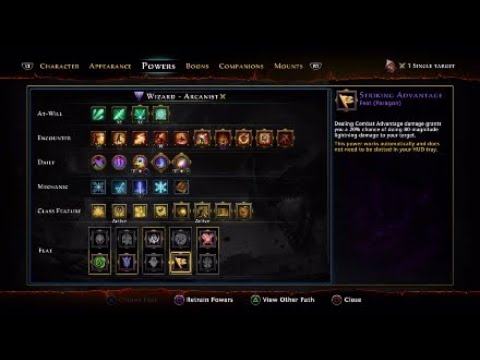 Neverwinter Wizard mod 19 single target build