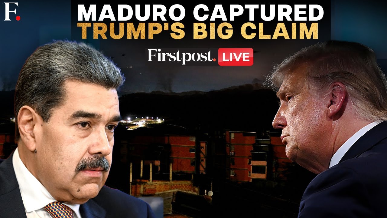 U.S. vs Venezuela LIVE: Trump's Claims U.S. 'Captured' Maduro in 'Large Scale Strike' | Firstpost