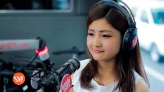 Mayumi performs 'World Song' LIVE on Wish 107.5 Bus